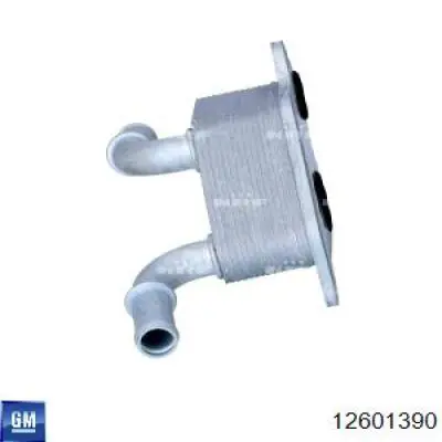 Купить 12601390 General Motors Радиатор масляный (холодильник), под фильтром