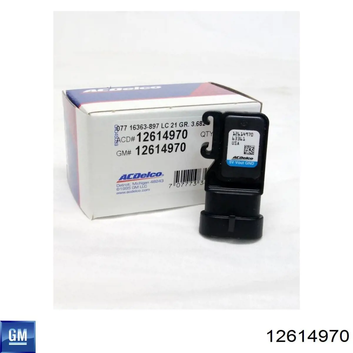 Купить 12614970 General Motors Датчик MAP