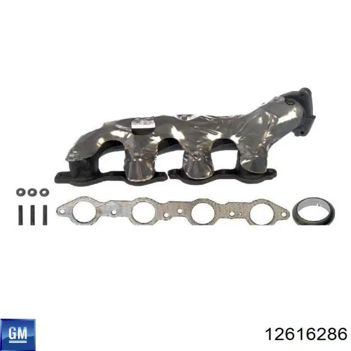 Купить 12602038 Opel Коллектор выпускной правый