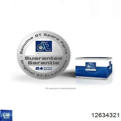 Ремень генератора 12634321 General Motors