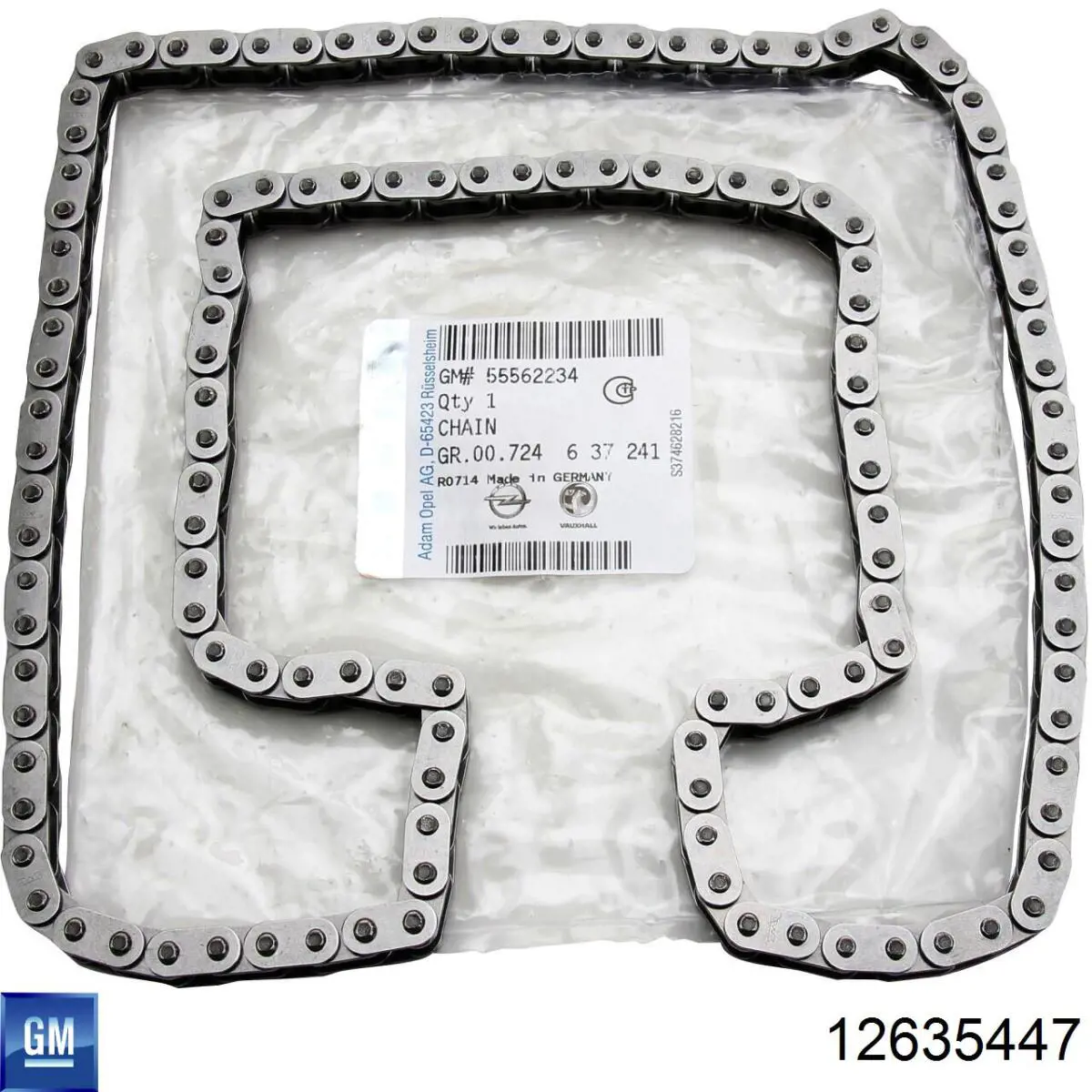 Ремкомплект ГРМ General Motors 12635447 цена, от 159.21 USD