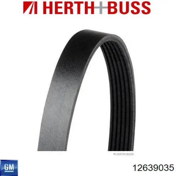 Ремень генератора 12639035 General Motors