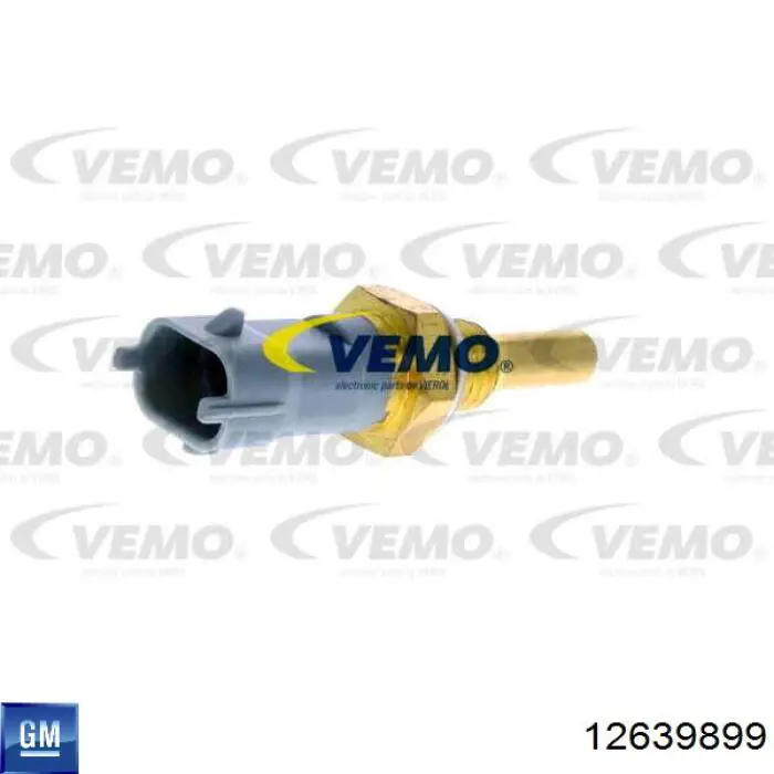 Датчик температуры охлаждающей жидкости 12639899 General Motors