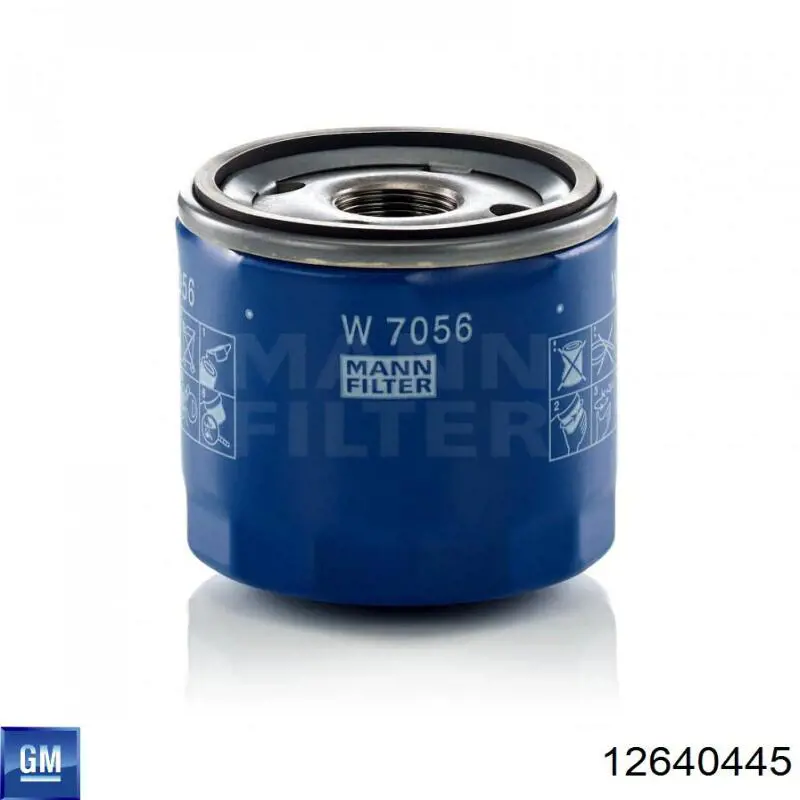 12640445 General Motors Масляный фильтр двигателя
