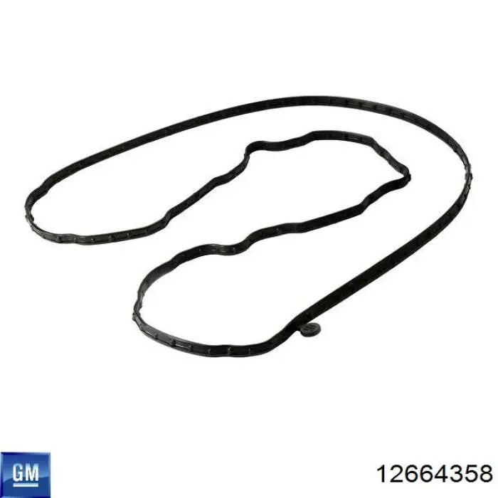 Прокладка клапанной крышки двигателя правая 12664358 General Motors