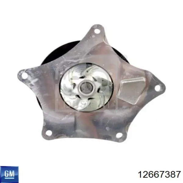 Купить 12667387 General Motors Насос охлаждения