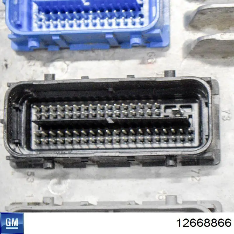 Блок управления двигателем 1249118 Opel