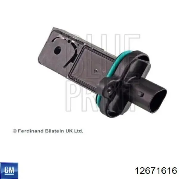 Sensor De Flujo De Aire/Medidor De Flujo (Flujo de Aire Masibo) 12671616 General Motors