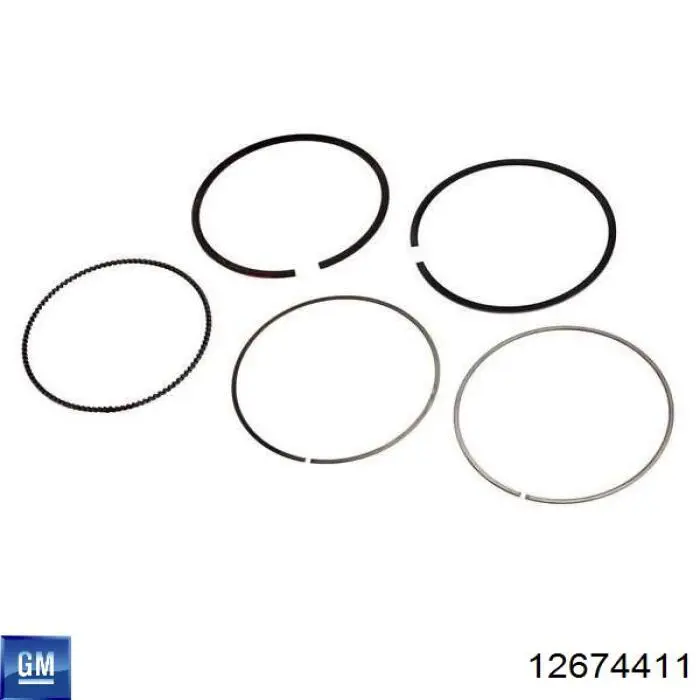 12674411 General Motors Шатун двигателя