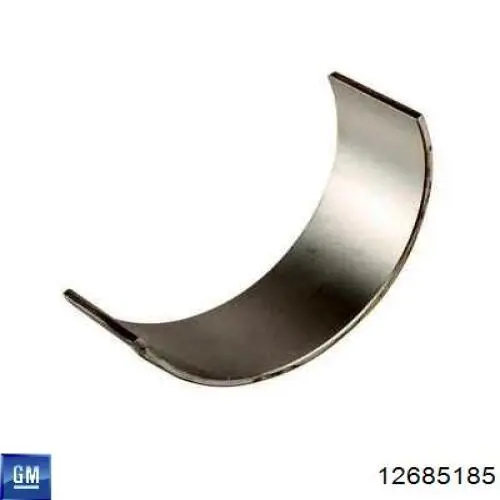 Комплект поршневых колец на 1 цилиндр, стандарт 12685185 General Motors