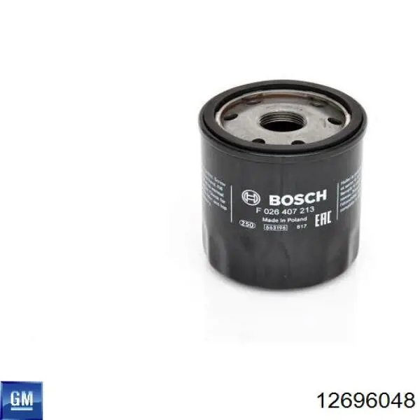 12696048 General Motors Filtro de óleo
