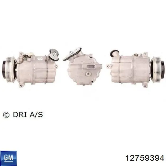 Компрессор кондиционера 12759394 General Motors