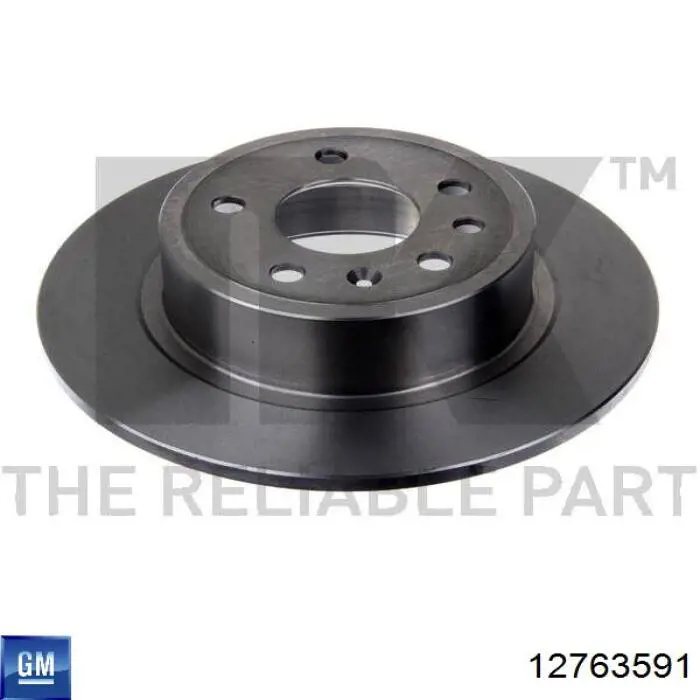 Задний тормозной диск General Motors 12763591 цена, от 42.05 USD