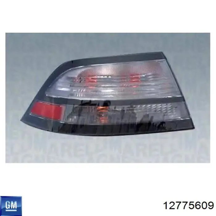 Фара задняя правая внешняя General Motors 12775609 цена, от 225.73 USD
