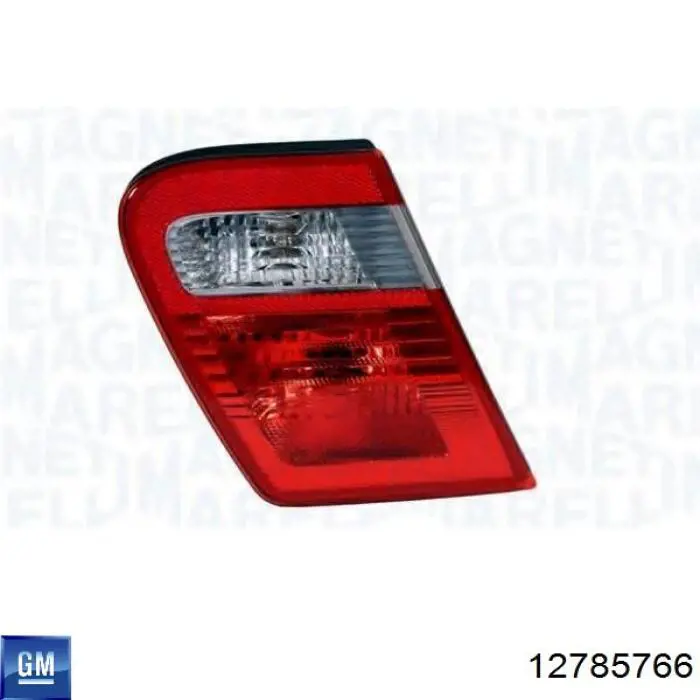 12785766 General Motors Задний левый стоп