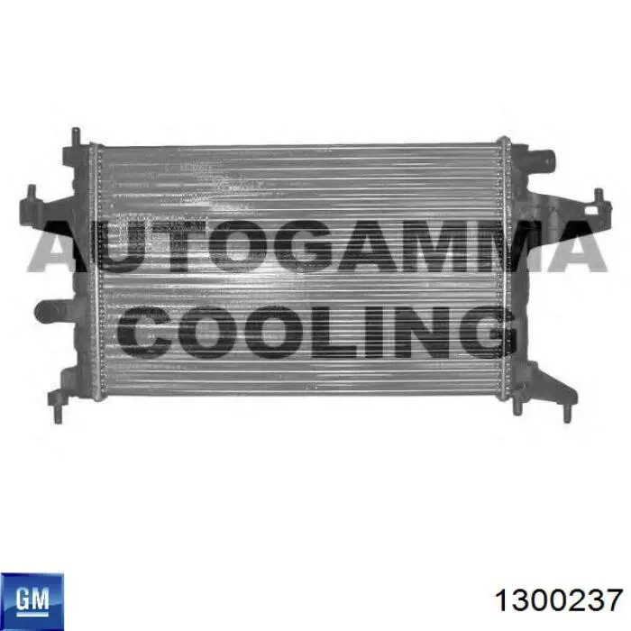 1300237 General Motors Радиатор основной