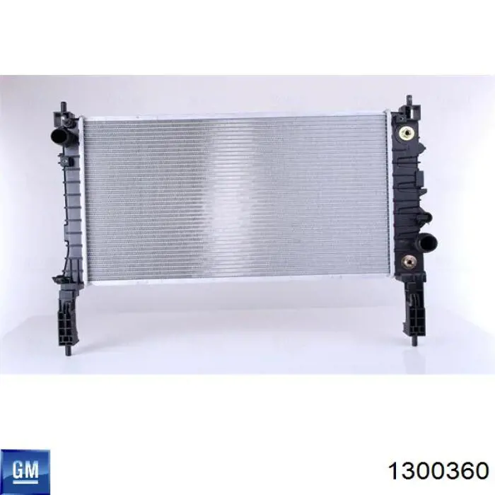 1300360 General Motors radiador de esfriamento de motor