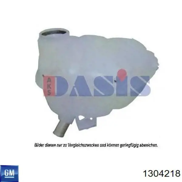 1304218 General Motors Расширительный бачок охлаждения