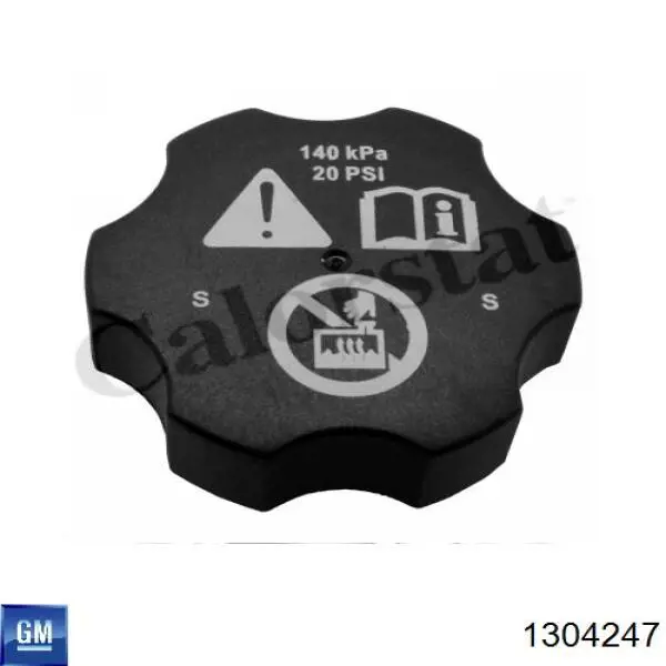 1304247 General Motors Расширительный бачок охлаждения