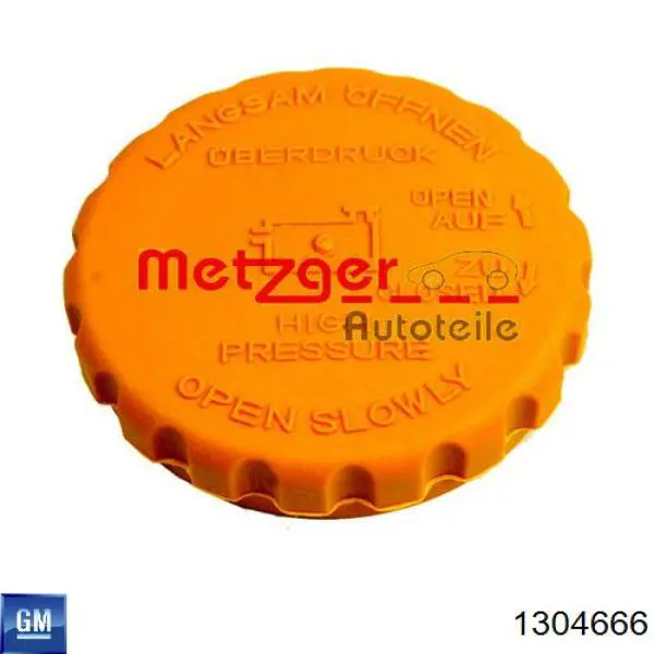 1304666 GM Tapón depósito de refrigerante original y equivalente