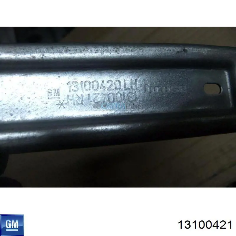 301186 Miraglio  Механизм стеклоподъемника правой задней двери