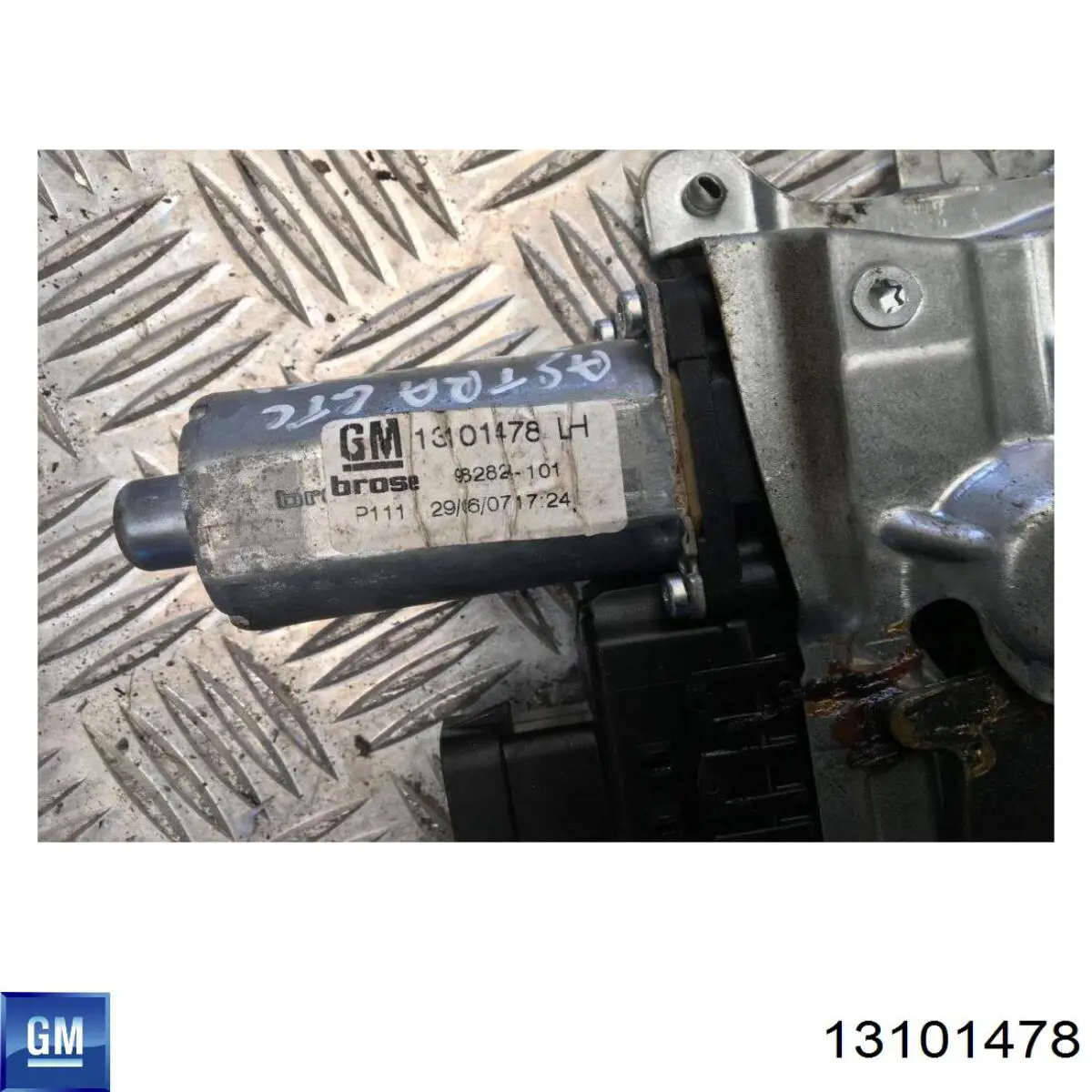 Купить 13101478 Opel Мотор стеклоподъемника двери передней левой