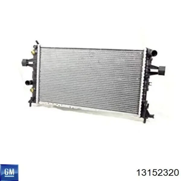 13152320 General Motors Радиатор основной
