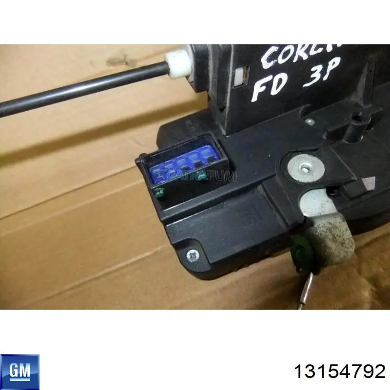 Купить 24434885 General Motors Замок передней правой двери
