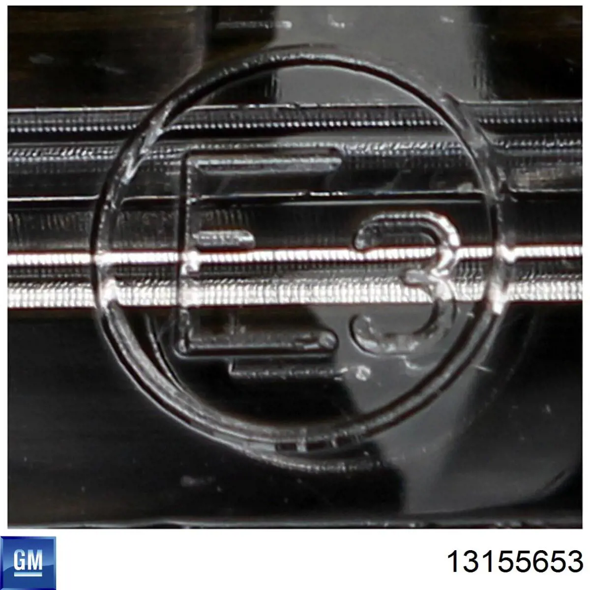 Купить 13155653 General Motors Фонарь подсветки номерного знака