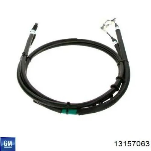Задний трос ручника 13157063 General Motors