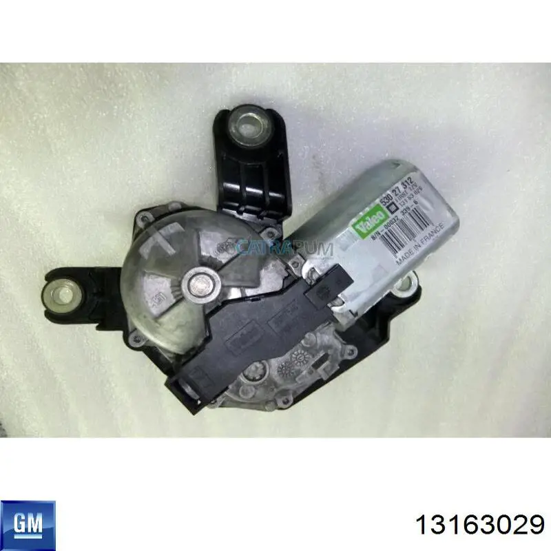 53027312 General Motors motor de limpador pára-brisas de vidro traseiro