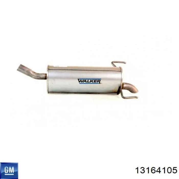 Купить 13164105 Opel Глушитель задний