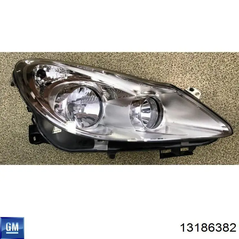 13186382 General Motors Фара передняя правая