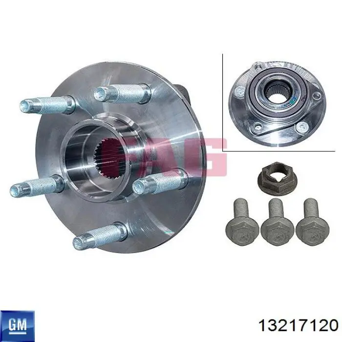 Купить 0326938 Opel Гайка передней ступицы