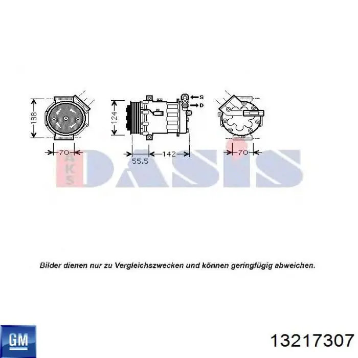 Купить OLAK447 AVA Компрессор климатической установки