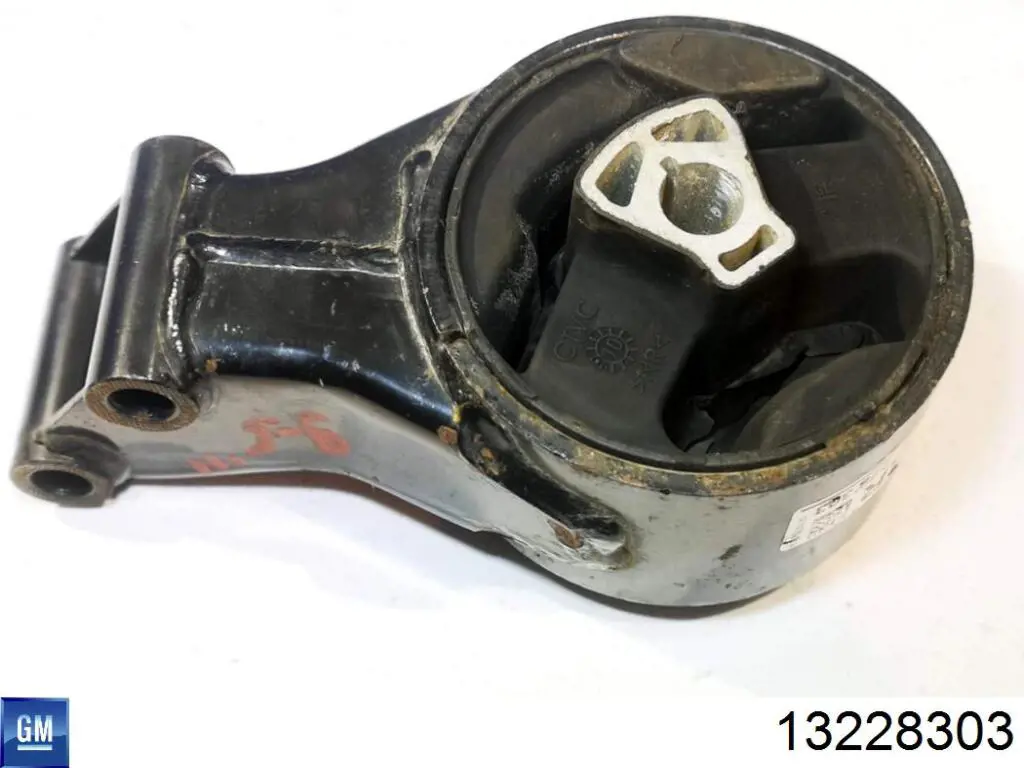Подушка (опора) двигателя задняя General Motors 13228303