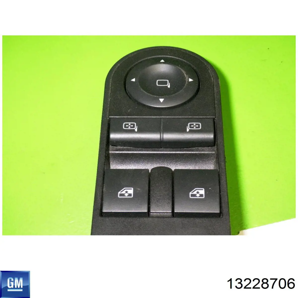 Купить 13228706 General Motors Кнопки переднего левого стеклоподъёмника