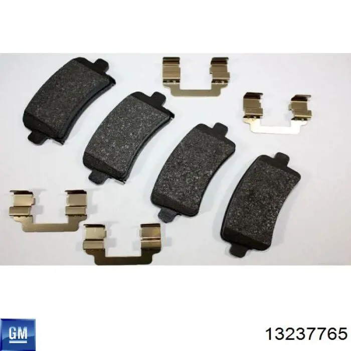Колодки дисковые  General Motors 13237765 цена, от 22.69 USD