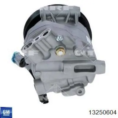 Компрессор кондиционера 13250604 General Motors
