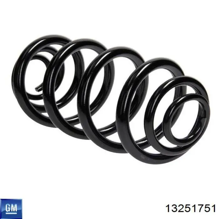 Пружина задняя Opel 13390462