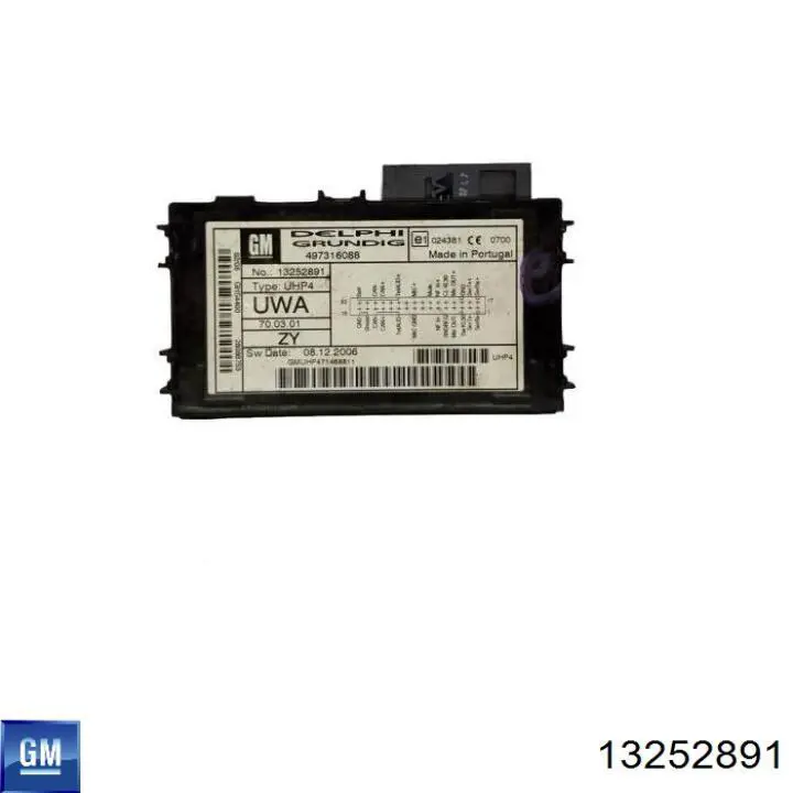  13252891 Opel