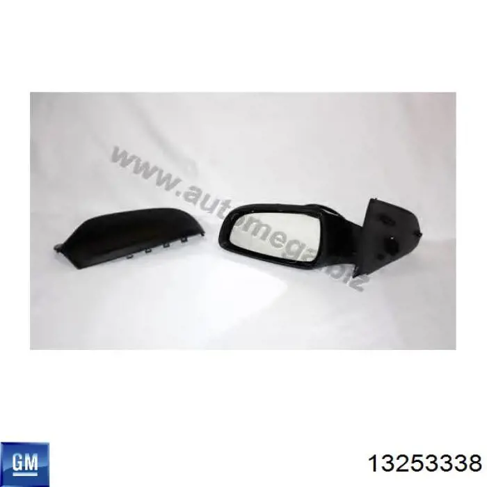 Левое боковое зеркало 13253338 General Motors