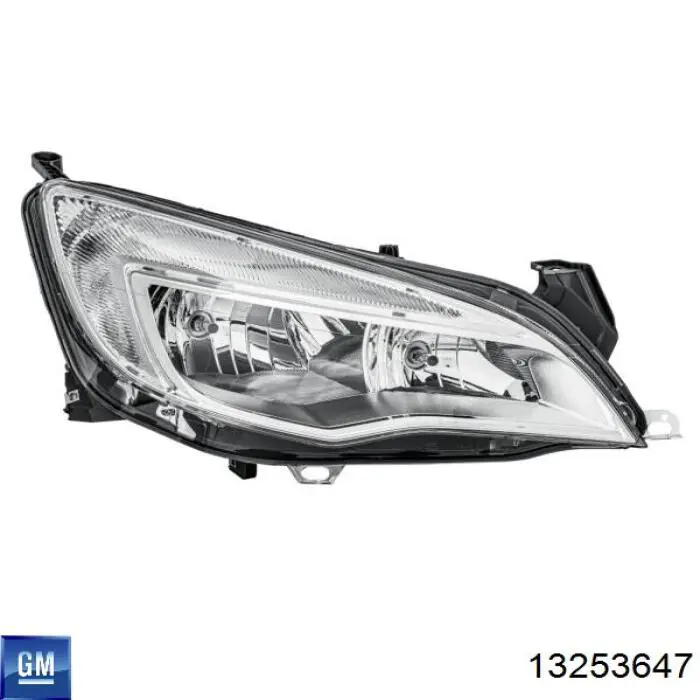 13253647 General Motors luz direita