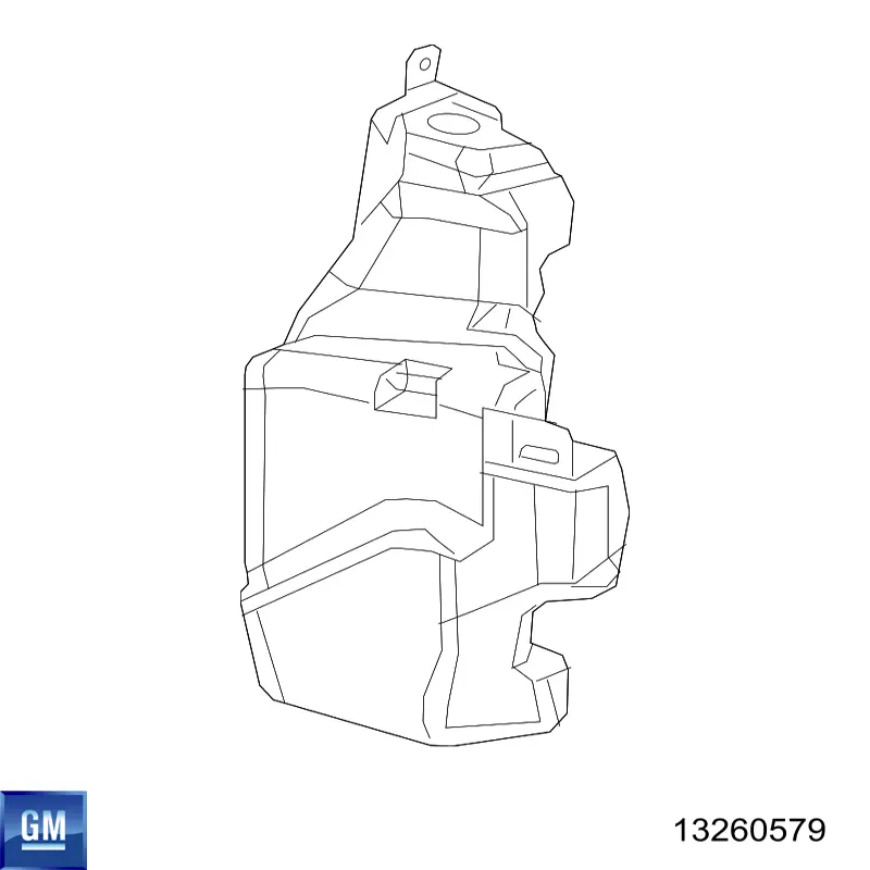 Бачок стеклоомывателя General Motors 1450004