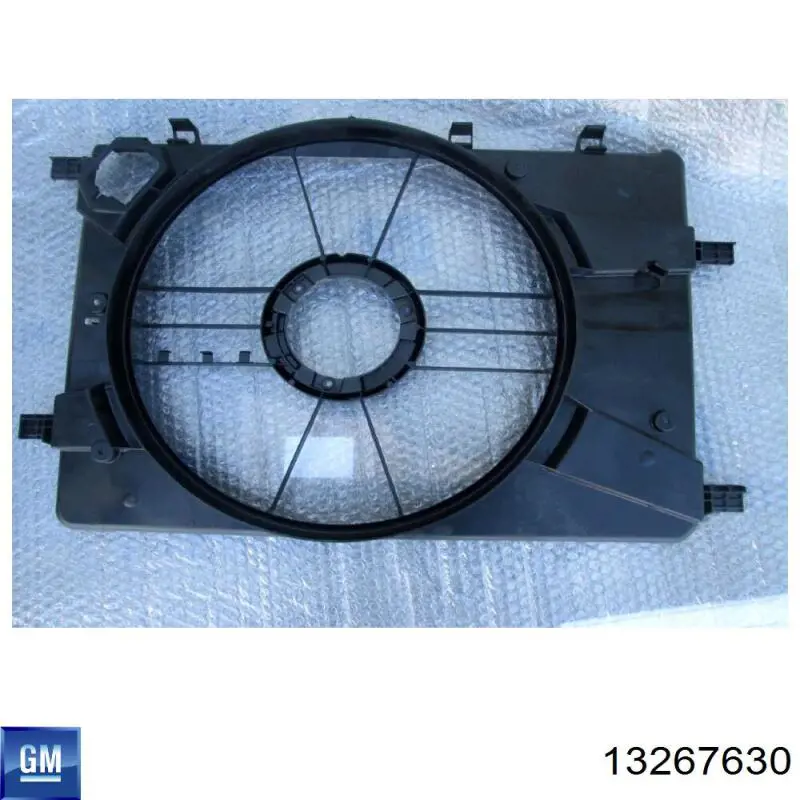 CVCRZ09890 TYG диффузор радиатора охлаждения