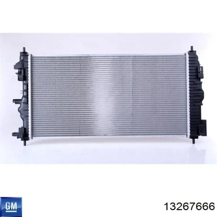 Радиатор охлаждения двигателя General Motors 13267666 цена, от 93.74 USD