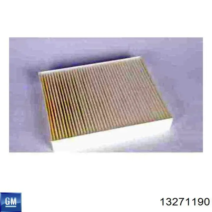 Фильтр салона 13271190 General Motors