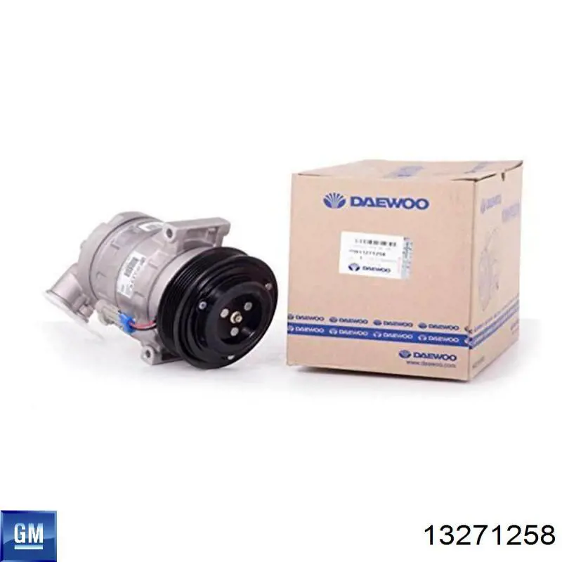 13271258 General Motors compressor de aparelho de ar condicionado