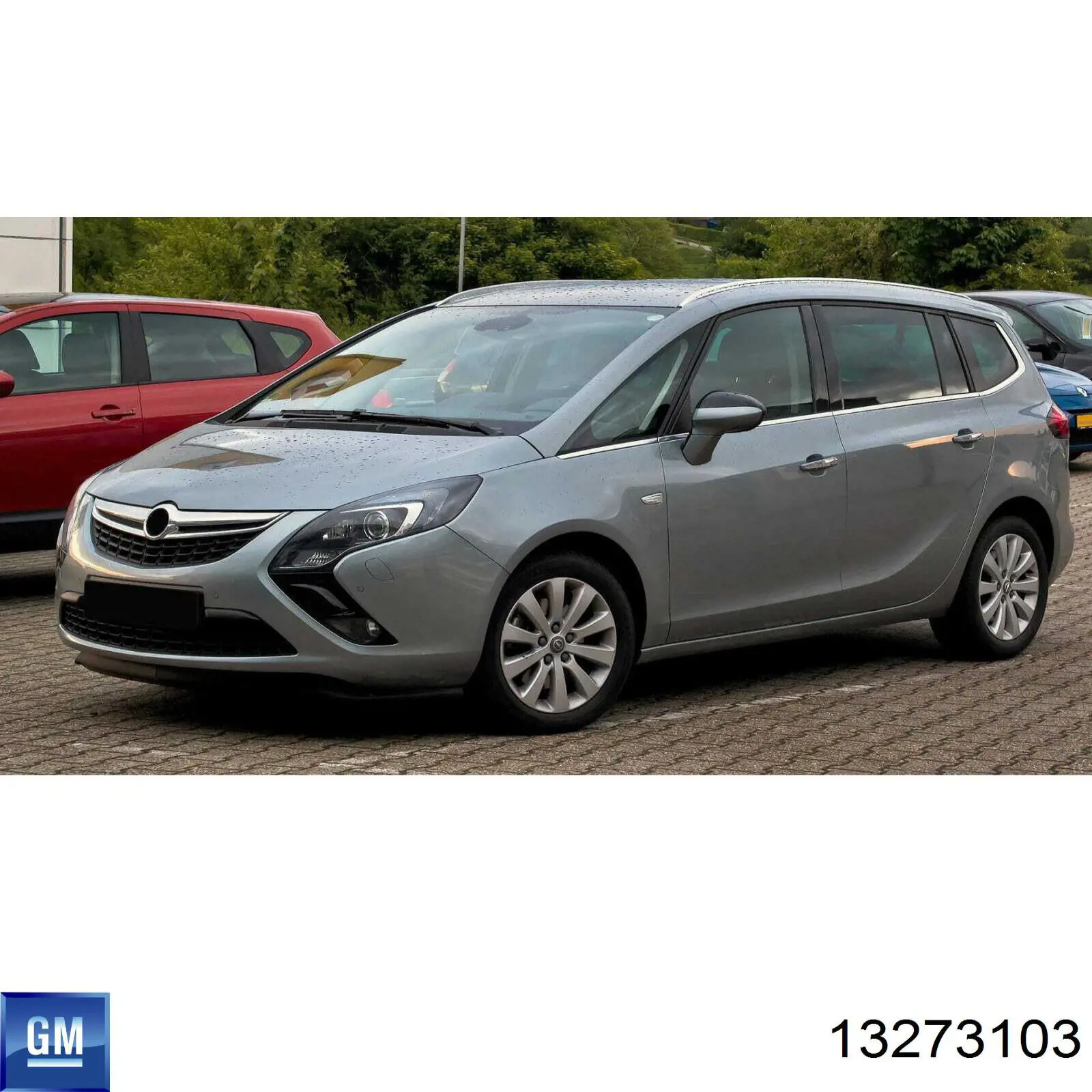 Повторитель поворота на крыле левый 13273103 General Motors