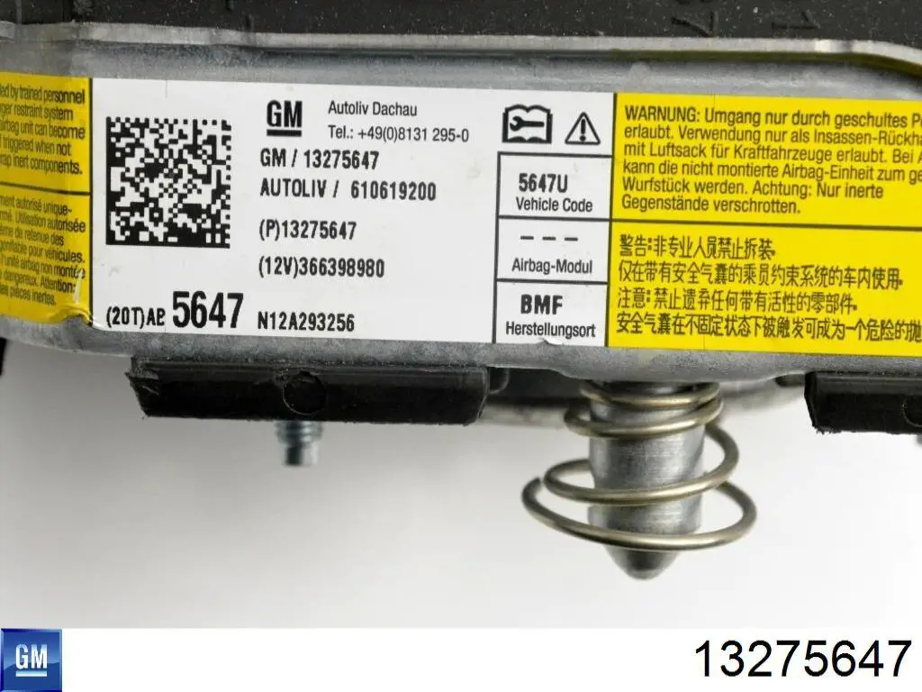 5199396 Opel cinto de segurança (airbag de condutor)